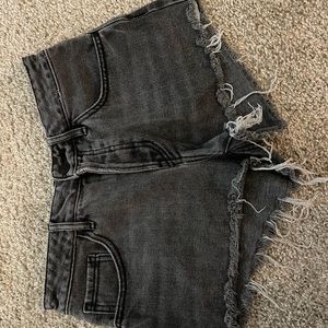 PacSun Black Jean Shorts